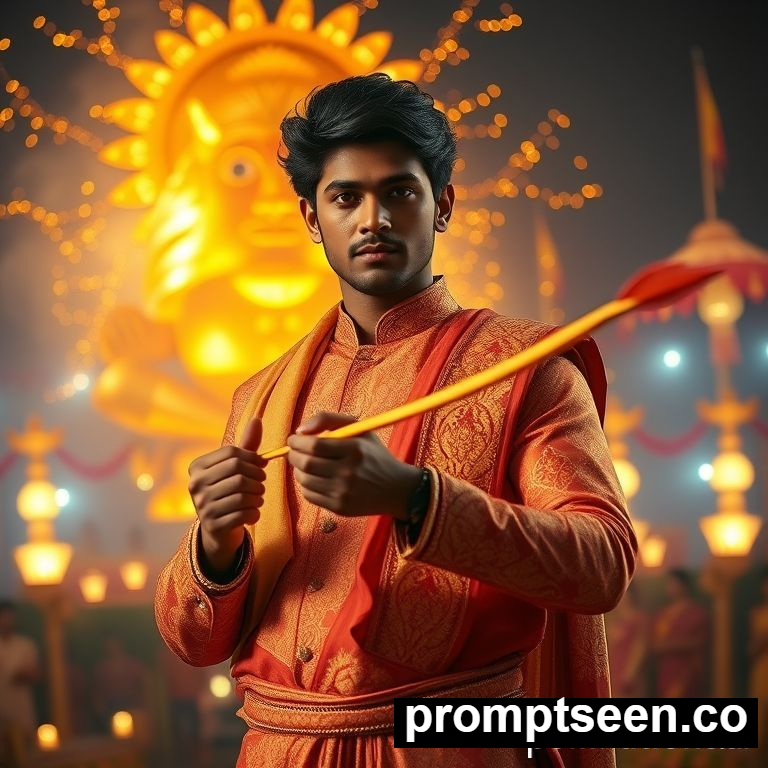 Google Gemini  Ai Photo Editing Prompts dussehra special  - AI Generated Image