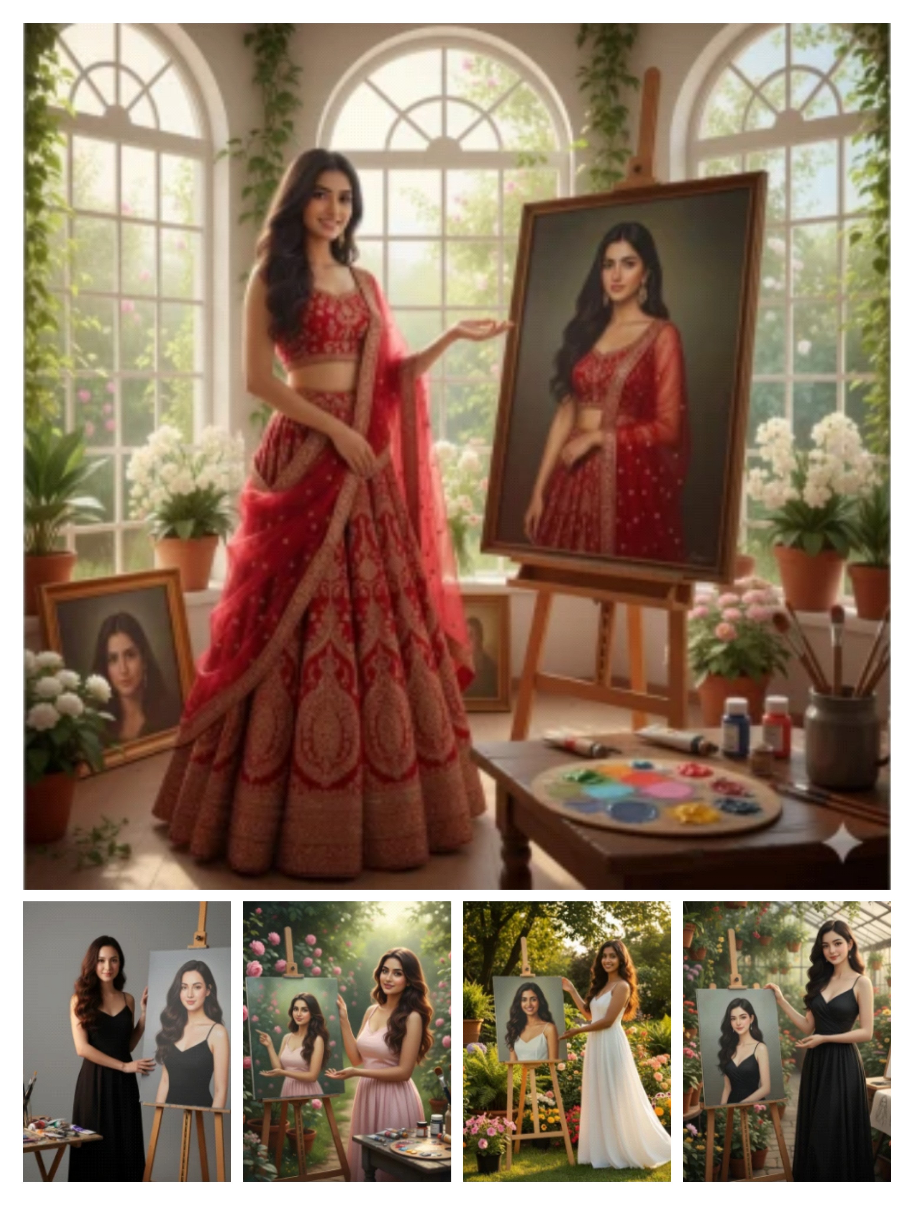 Prompt seen realistic painting - AI Generated Image