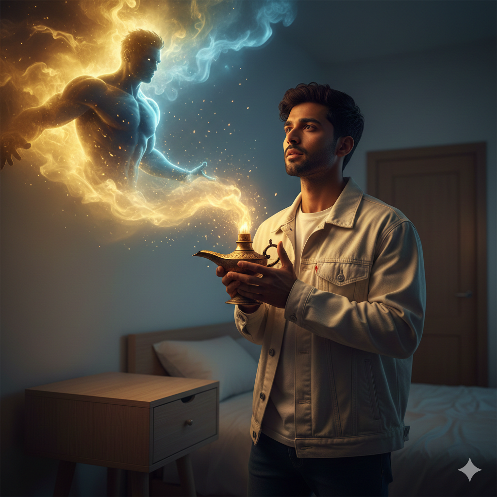 Magical Ai Prompt Convert Your Ordinary Photo To Magical Portrait On Google Gemini - AI Generated Image