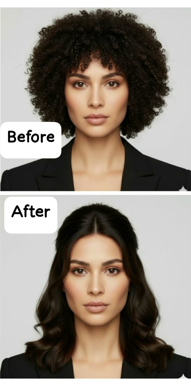 Hair Style Change Ai Prompt Copy Paste On Google Gemini - AI Generated Image