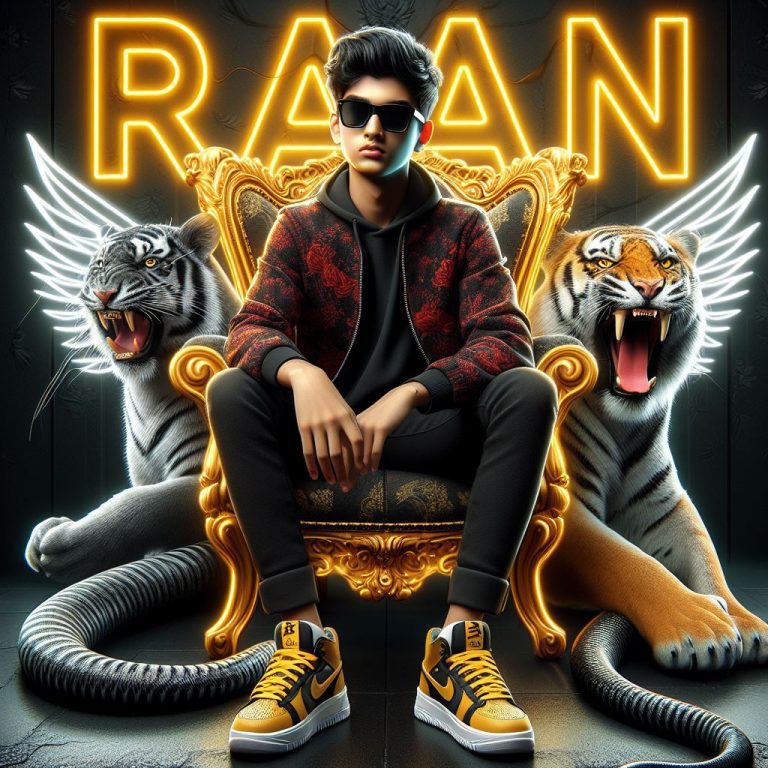 Tiger Wings Chair With Name Ai Photo Editing 2025 - AI Generated Image