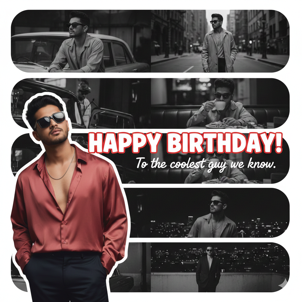 Birthday Boy Unique Ai Photo Editing Prompt Just Copy Paste On Google Gemini - AI Generated Image