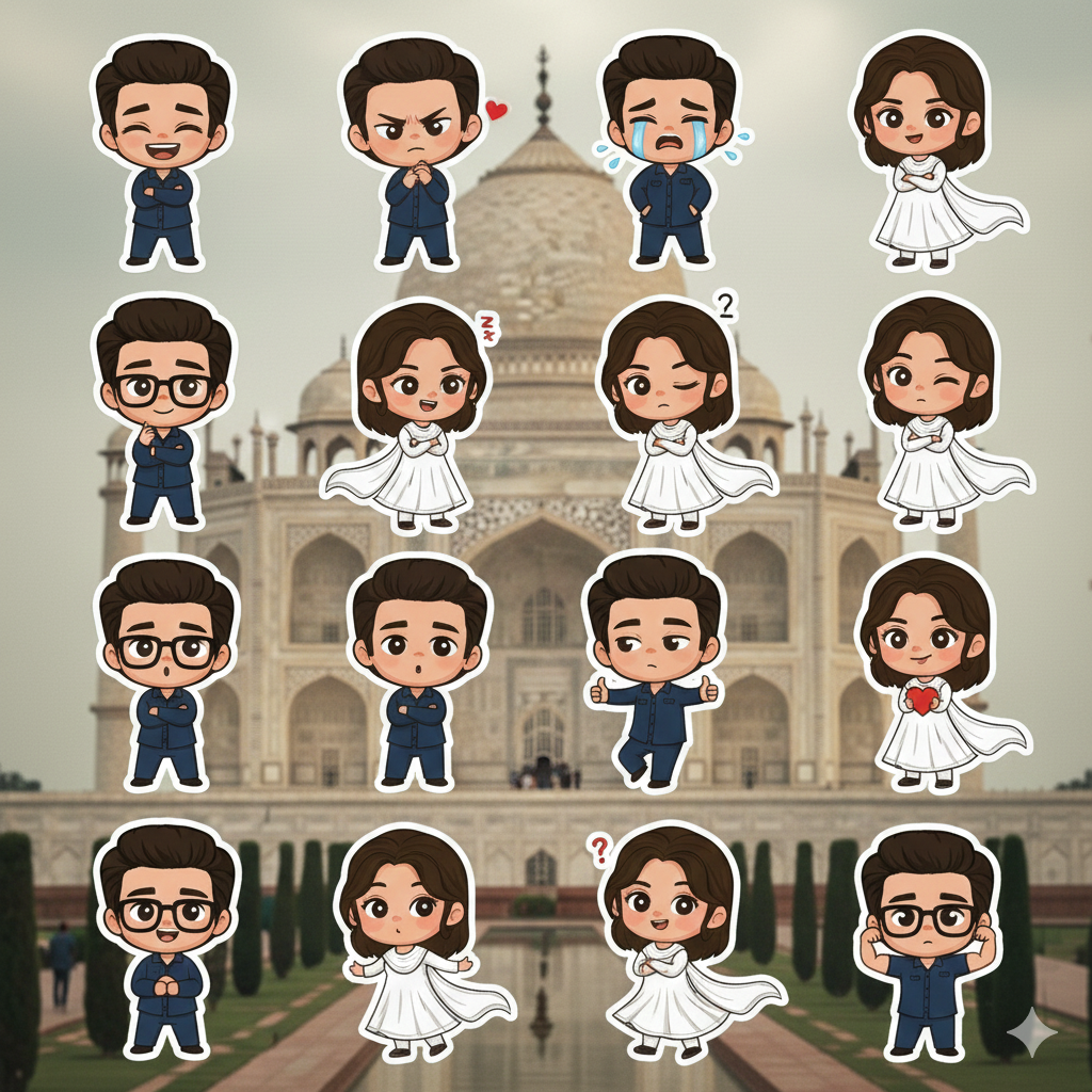  ChatGpt WhatsApp ,NA7-Whatsapp Sticker Editing Prompts 2025  - AI Generated Image