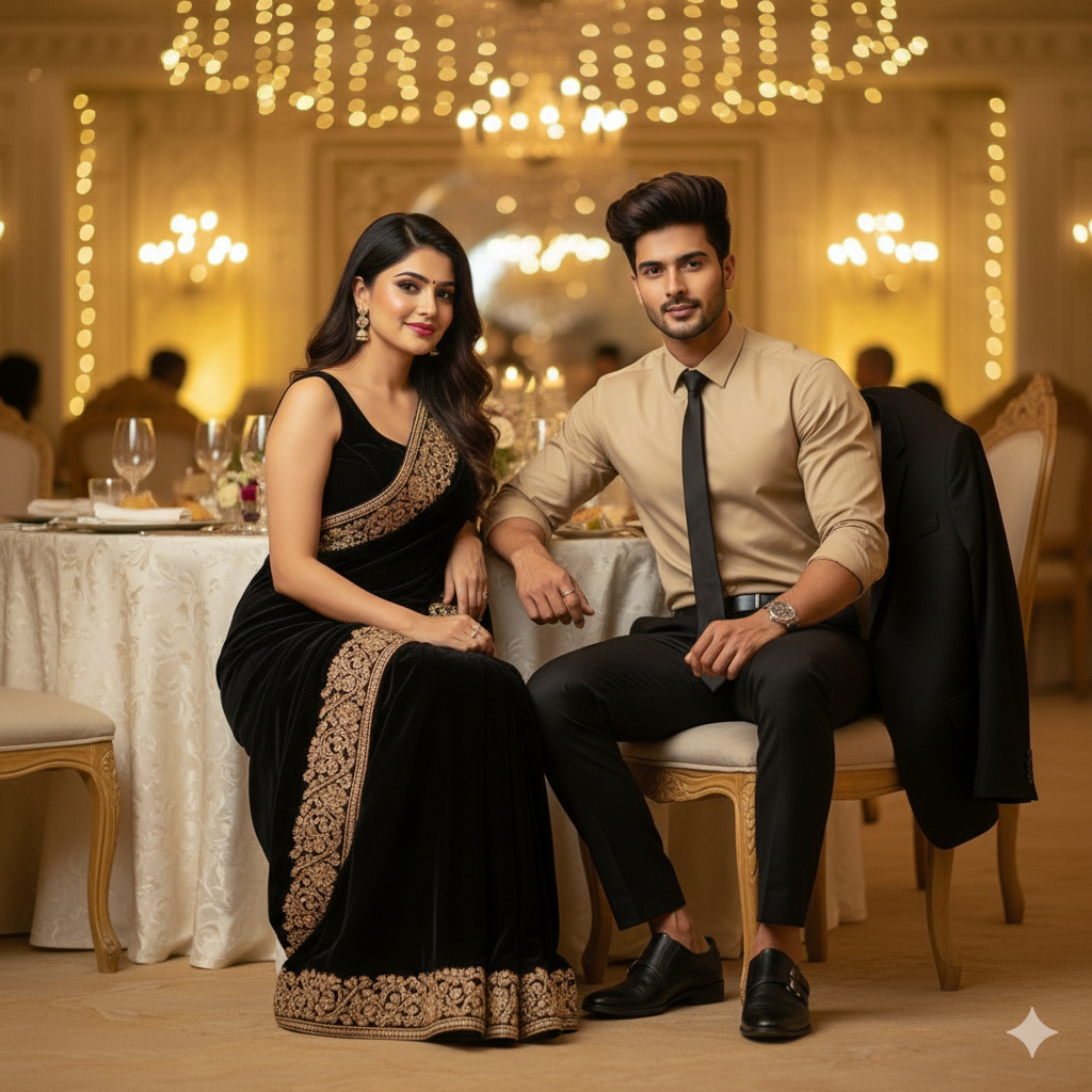 Cute Couple AI Prompt Copy Paste To Transform Your Ordinary Photo On Google Gemini - AI Generated Image