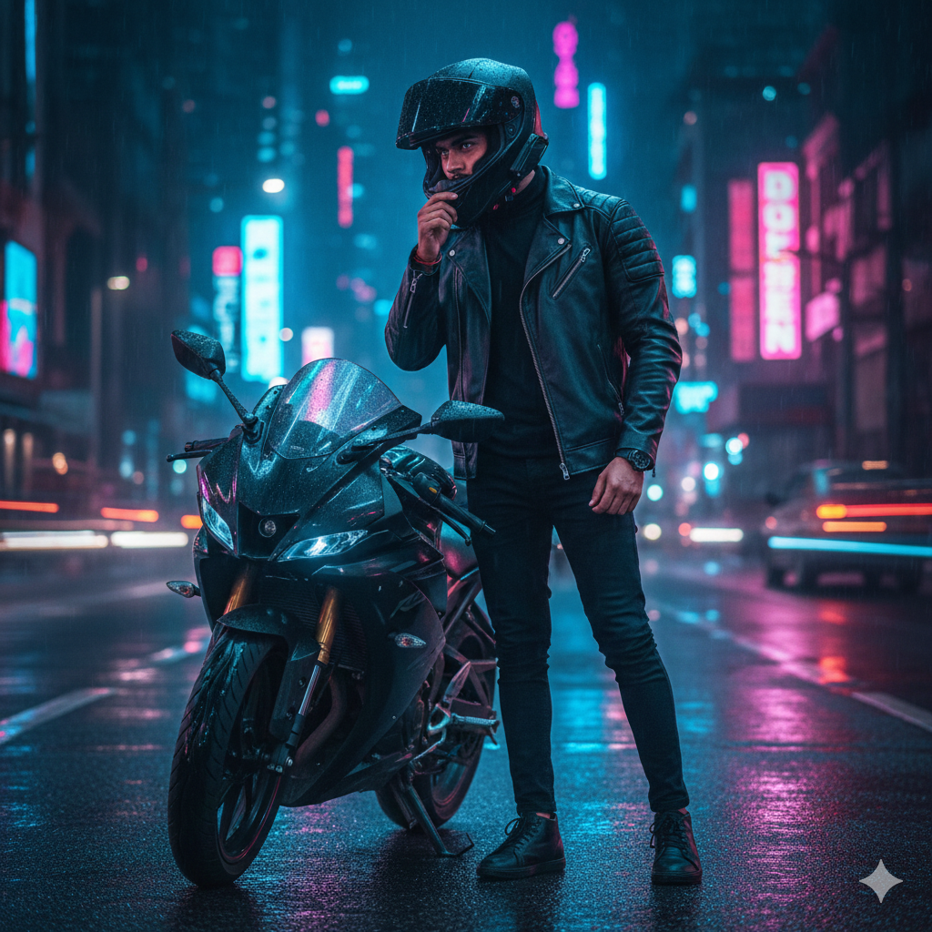 Bike Lover DSLR Style AI Photo Editing Prompt - AI Generated Image