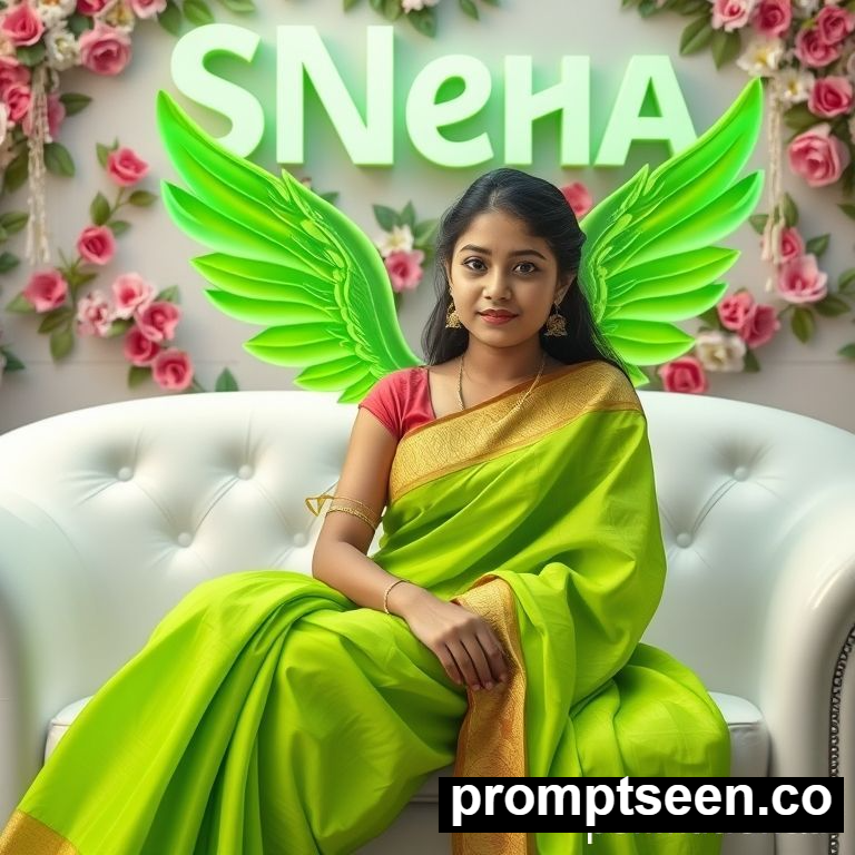 Wing chair Name Ai Image Creator Prompts for girls - AI Generated Image