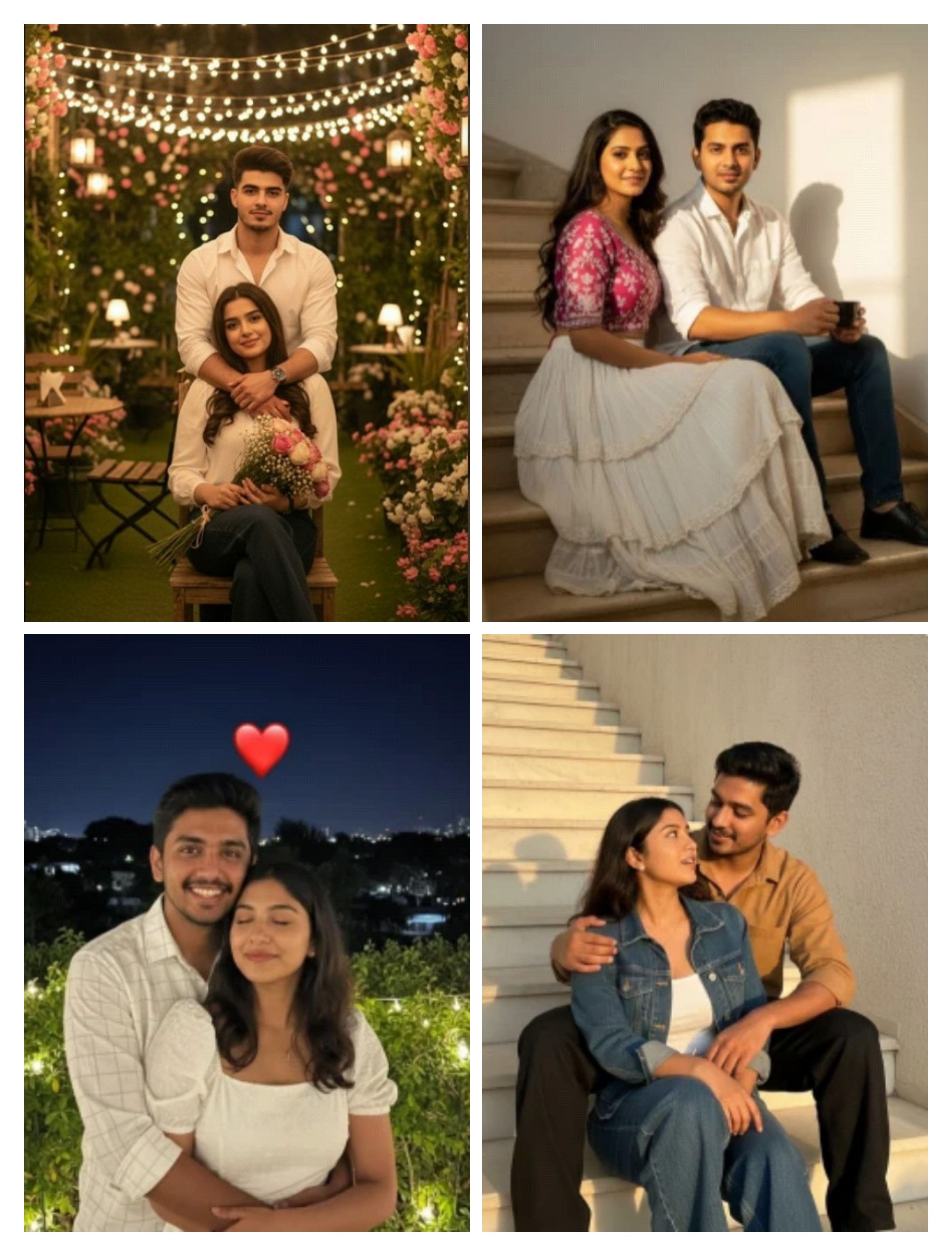 Copy paste prompt for couples try on chatgpt - AI Generated Image