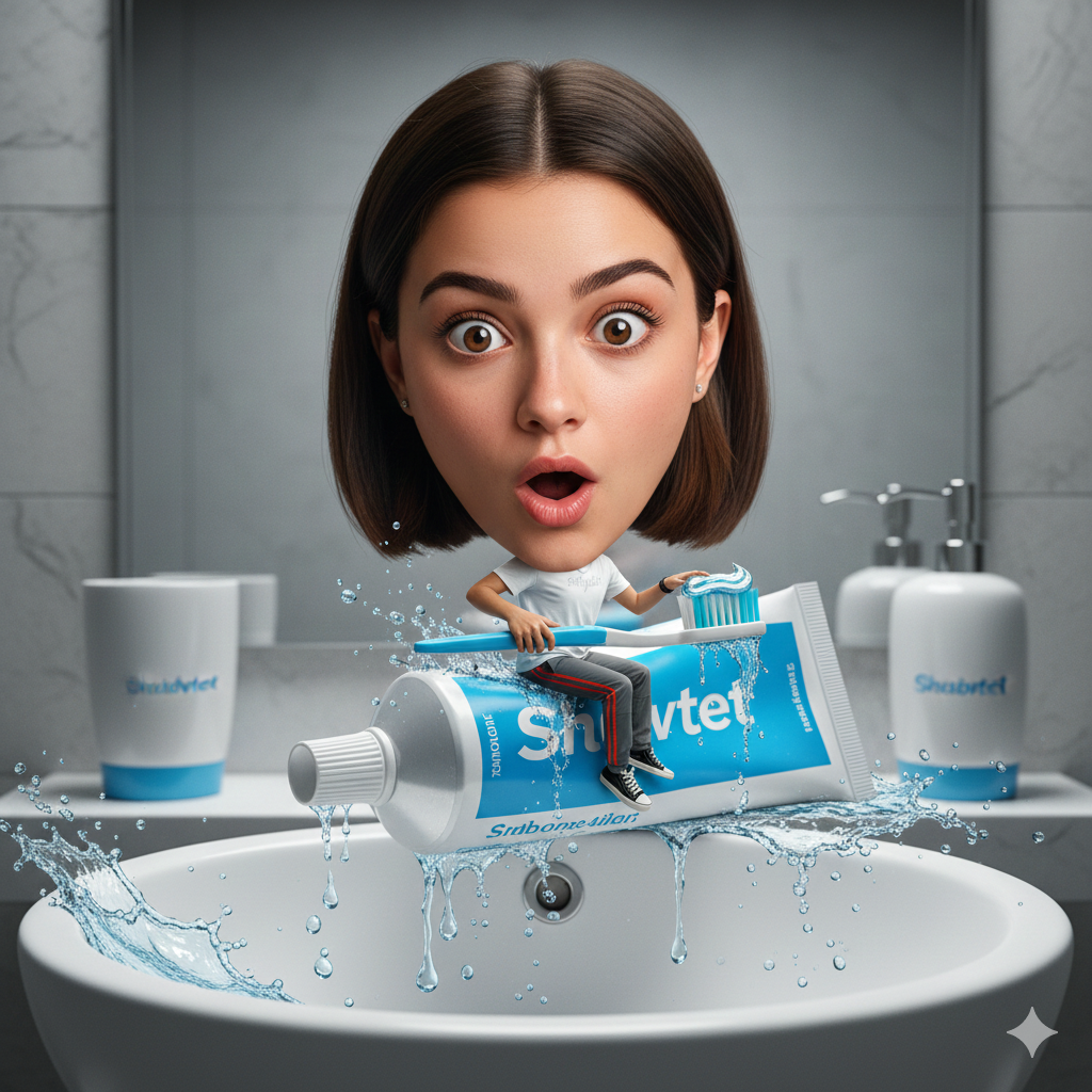 Google Gemini Funny Ai Photo Editing Prompt For Girls Copy Paste - AI Generated Image