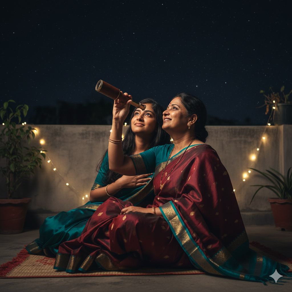 Mother Daughter Prompt Copy Paste To Create Stunning Portrait On Google Gemini - AI Generated Image