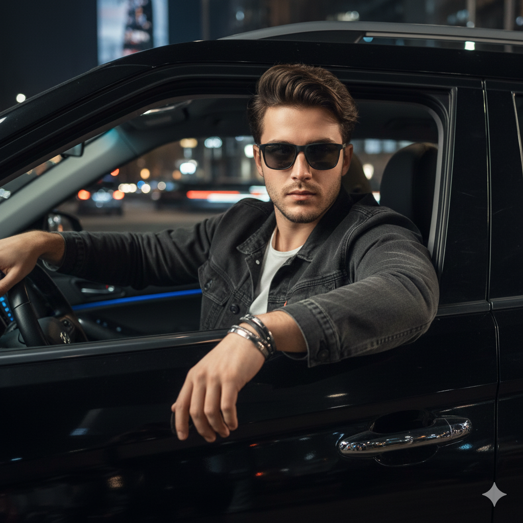 Create your seen with car by just copy paste prompt  - AI Generated Image