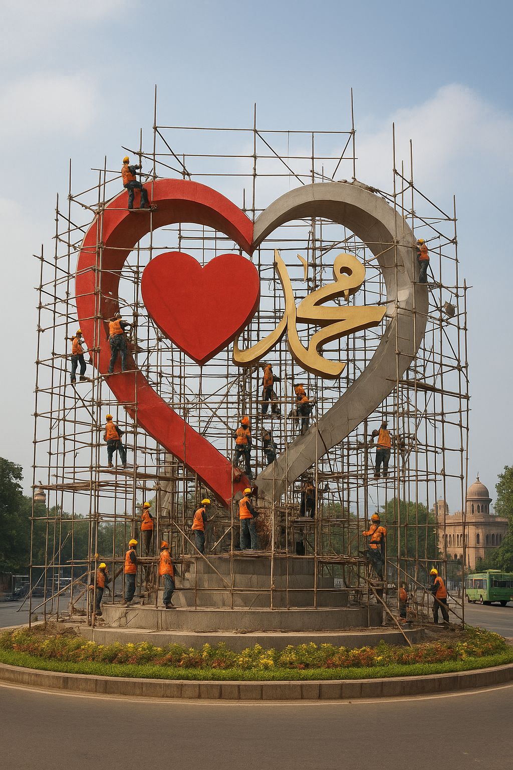 i love muhammad prompt for muslims - AI Generated Image