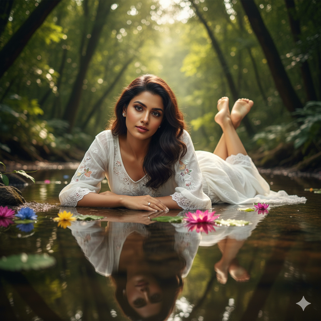 Reflection Style Ai Photo Editing Prompt For Google Gemini - AI Generated Image