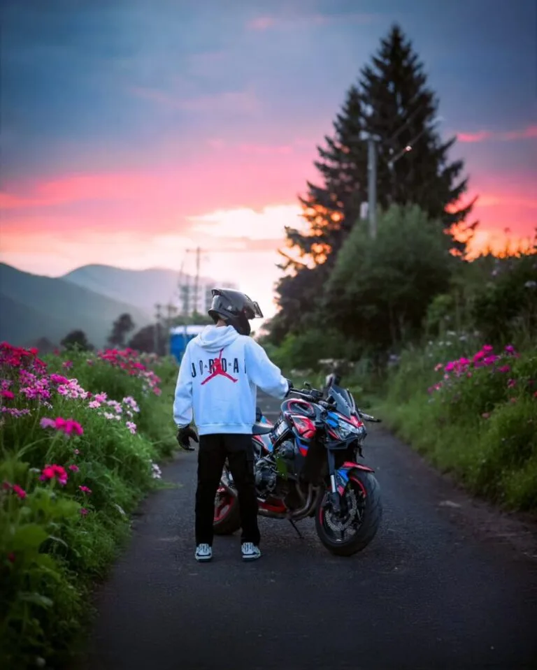 Gemini bikers ai photo editing prompt for boys - AI Generated Image