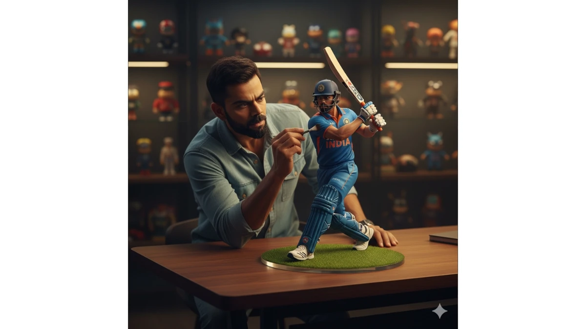 Google Gemini AI Photo Editing Prompt to create Figurine of Any one - AI Generated Image