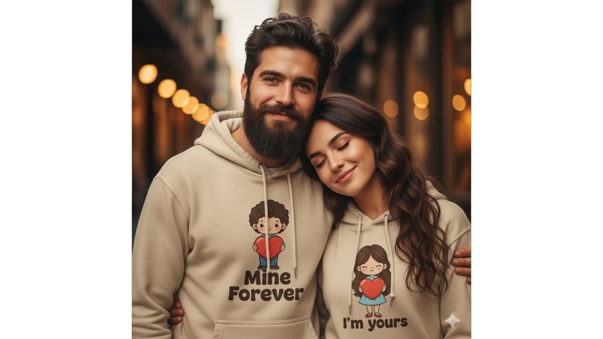 Happy Couple Prompt Seen - AI Generated Image